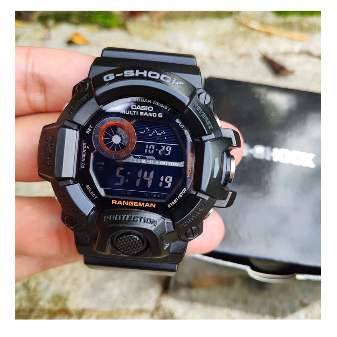 Casio black best sale panther