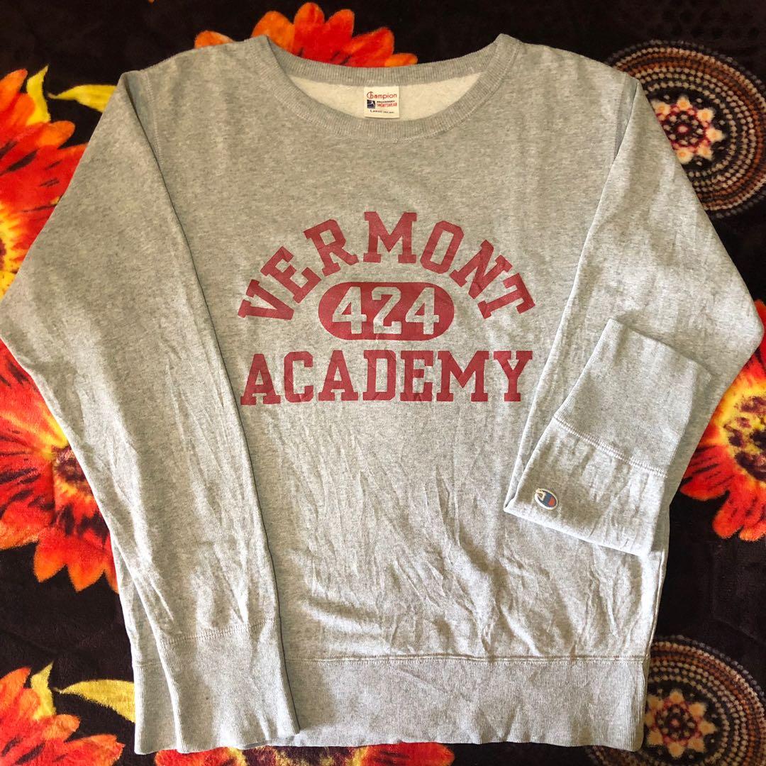 Champion Vermont Academy Sweatshirt Men s Fashion Tops Sets