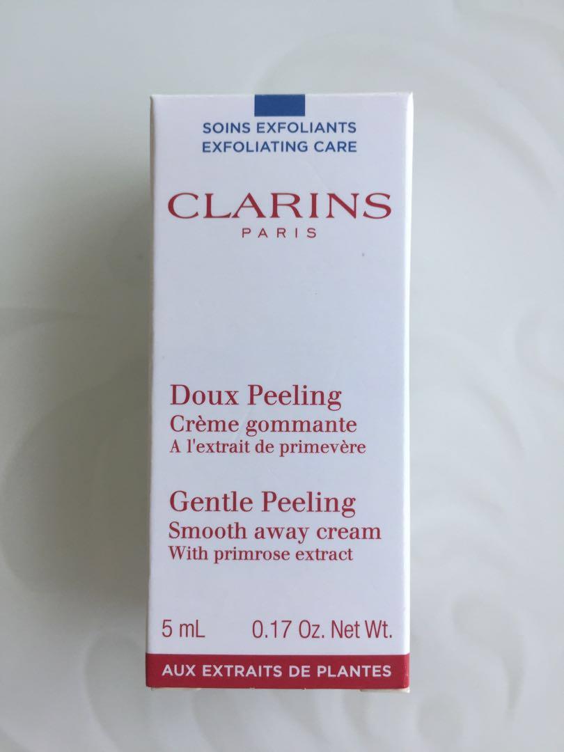 clarins peeling face