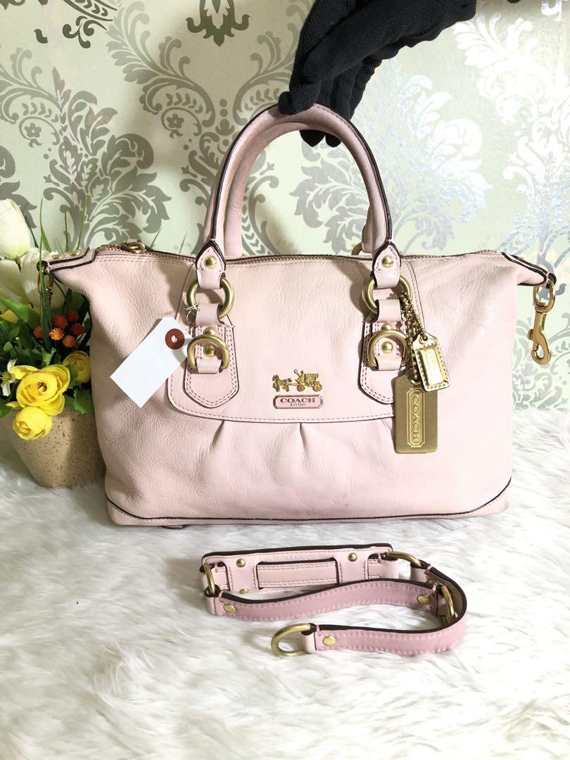 Coach Madison Sabrina leather satchel Women s Fashion Bags