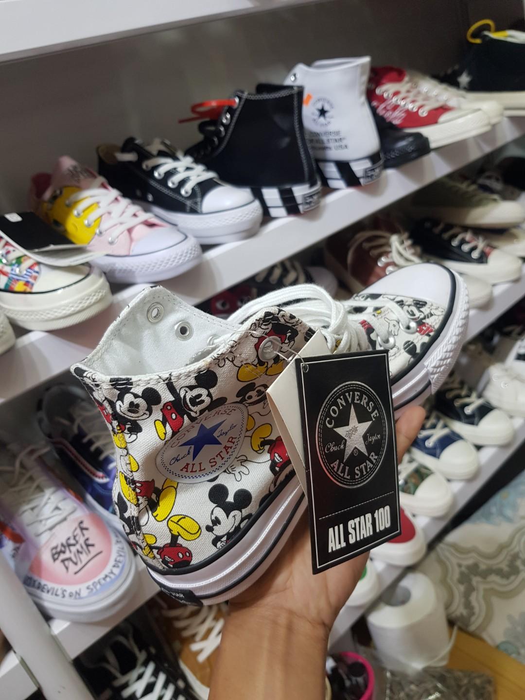 Converse clearance mickey 2018