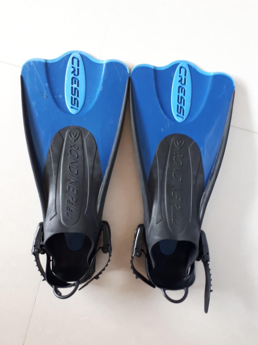 Cressi Kids Snorkeling Diving Fins Sports Sports Games Equipment On Carousell
