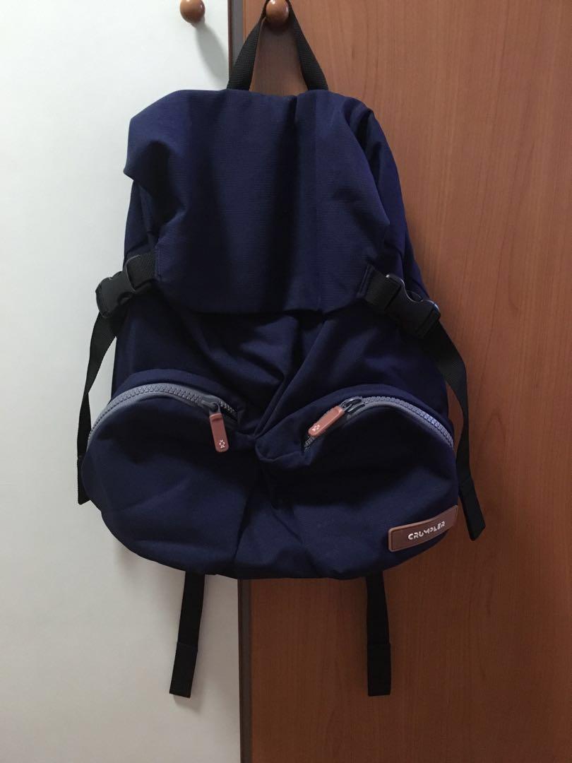 Crumpler Dark Blue Nebula Backpack Women s Fashion Bags Wallets Backpacks on Carousell