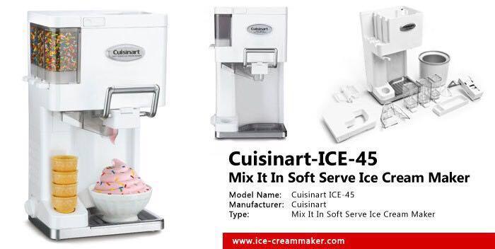 cuisinart soft ice cream maker