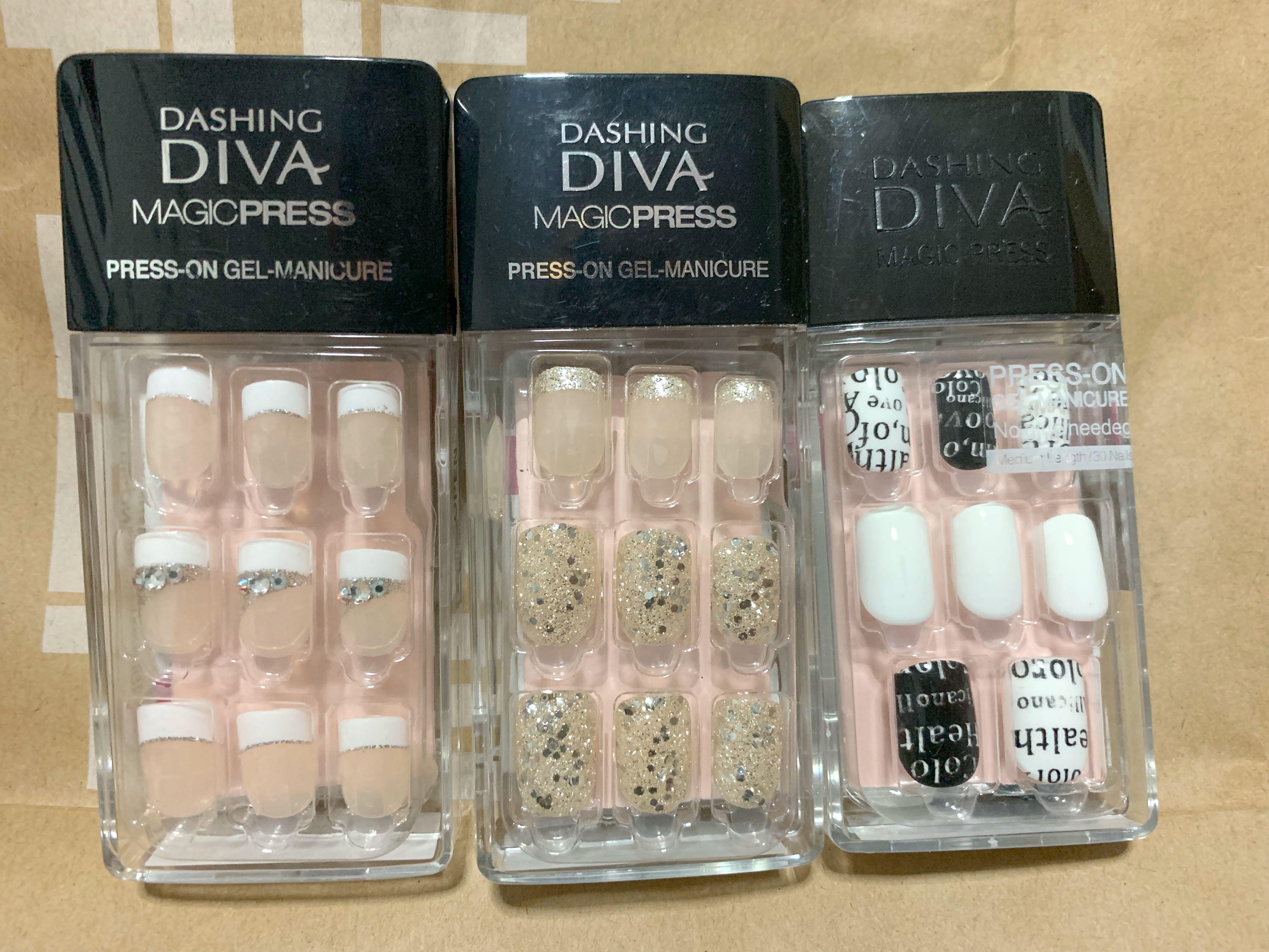 Dashing Diva Press On Nails For Wedding And Parties Health Beauty Hand Foot Care On Carousell