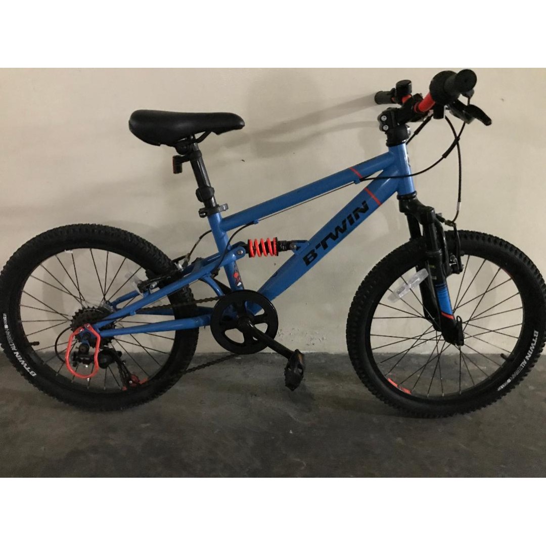 Decathlon BTWIN Blue BMX Bike for Kids 