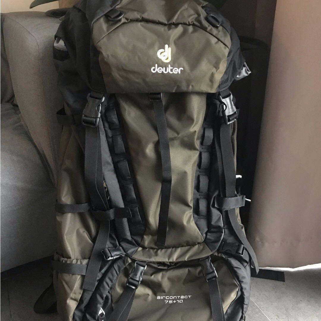 Deuter Backpack (AIRCONTACT + (year end sale) , Men's Fashion, Bags, Backpacks on Carousell