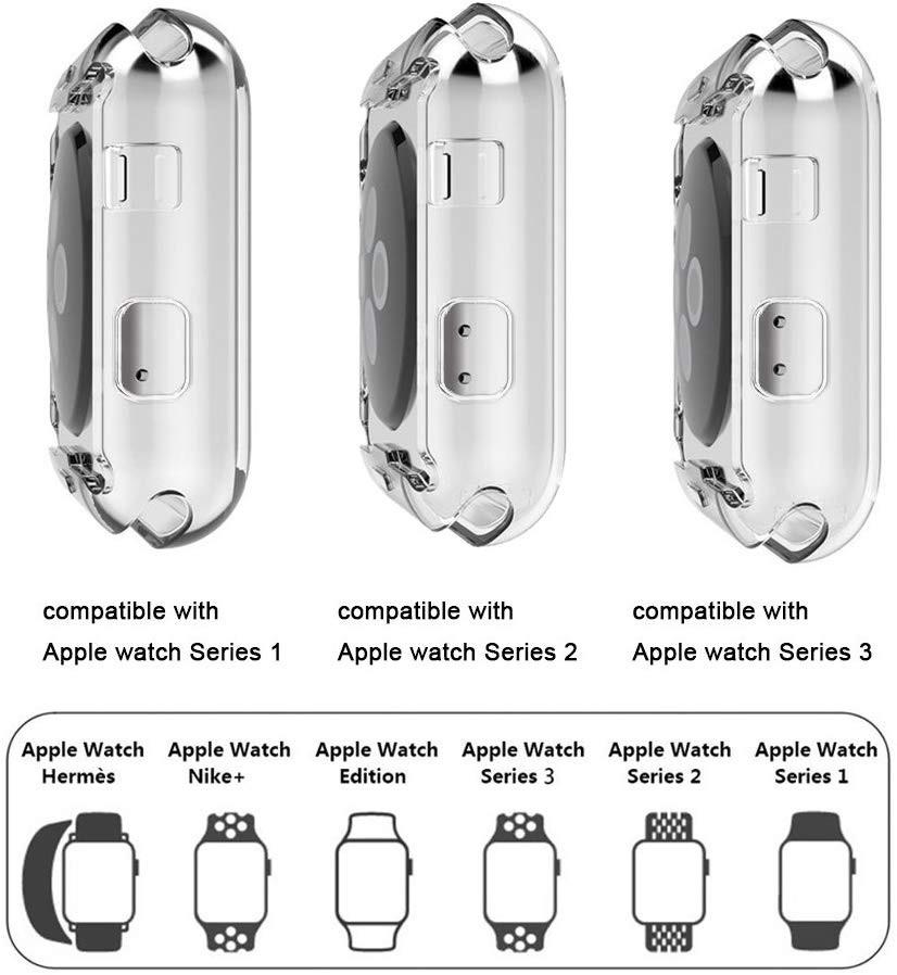 E. Corki Apple Watch Case 42mm Screen Protector Mobile Phones