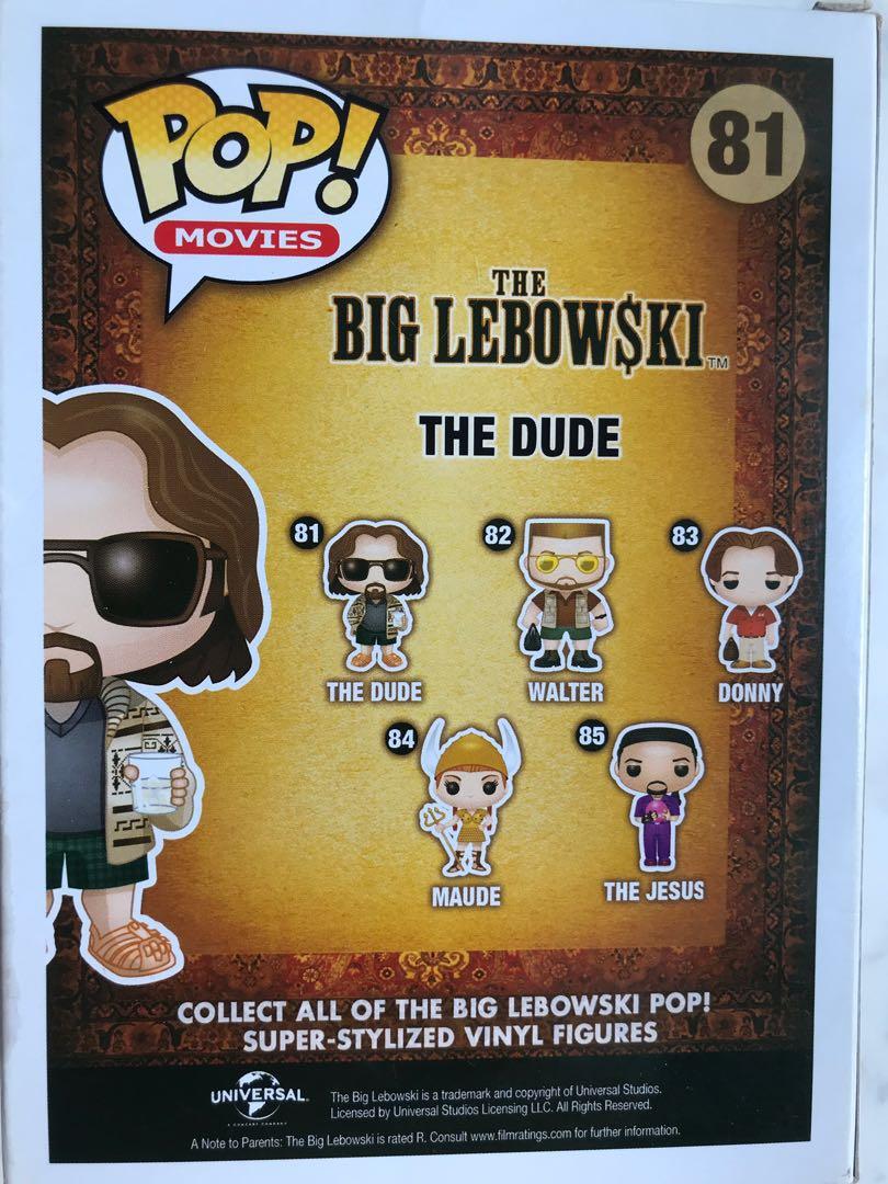 Funko Pop The Big Lebowski The Dude, Hobbies & Toys, Toys & Games on Carousell