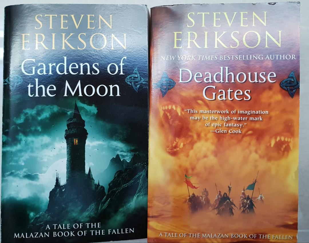 Gardens Of The Moon Deadhouse Gates By Steven Erikson Books Stationery Fiction On Carousell