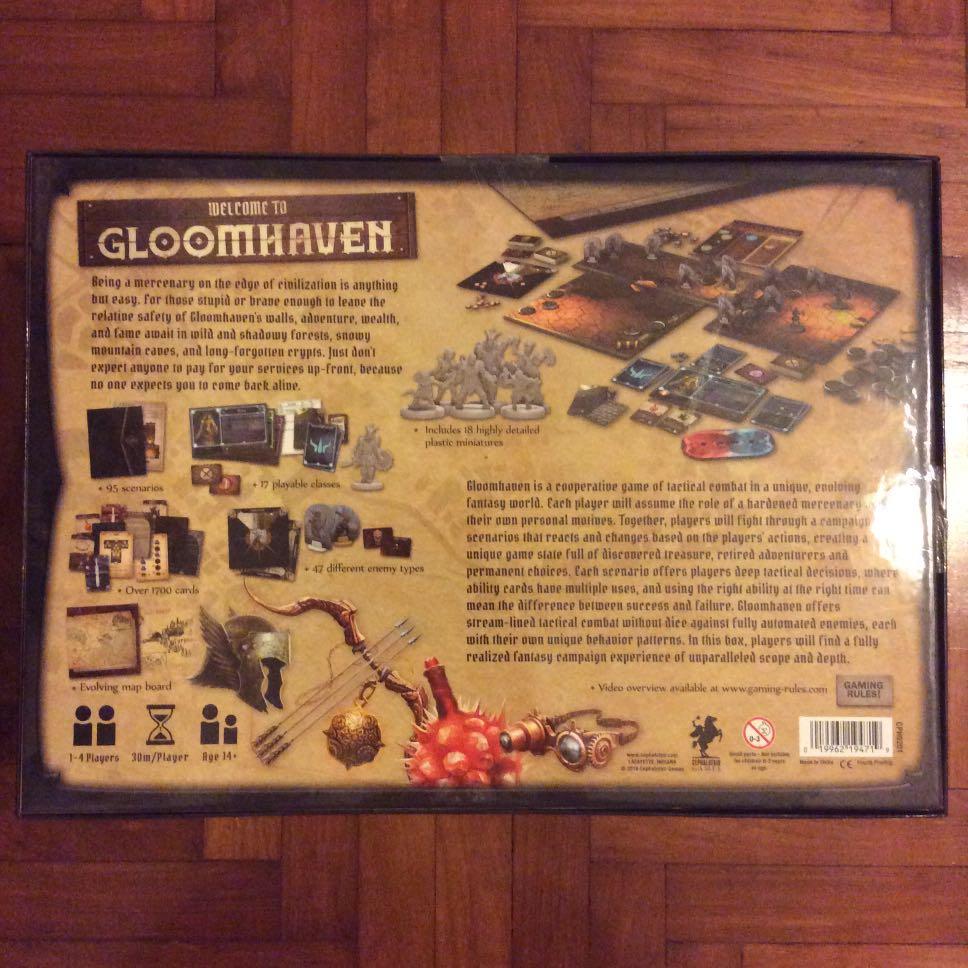 Gloomhaven (5th printing), Board Games