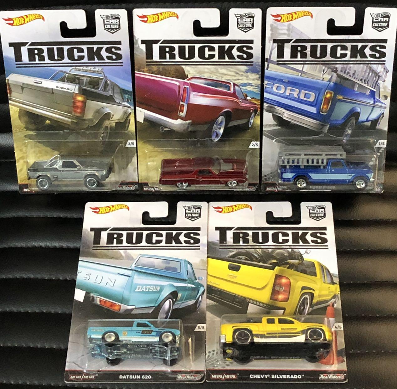 Hot Wheels Car Cultures Series Truck Set Livery 1