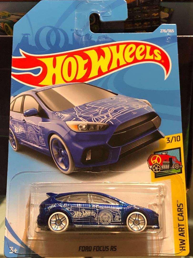 Hot wheels ford shop focus rs 2018