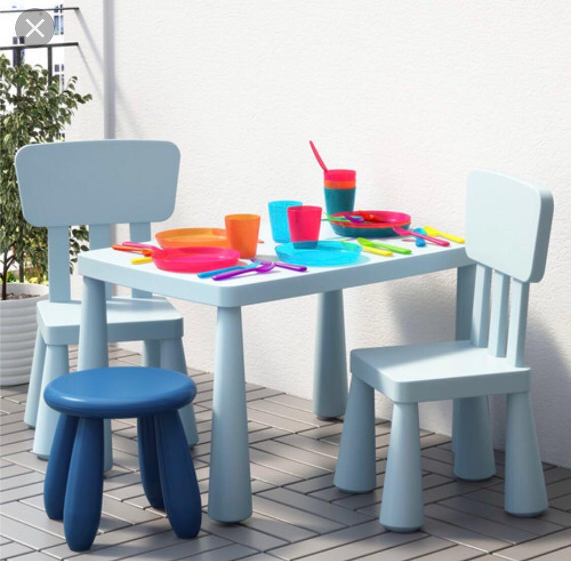 Ikea mammut light best sale blue