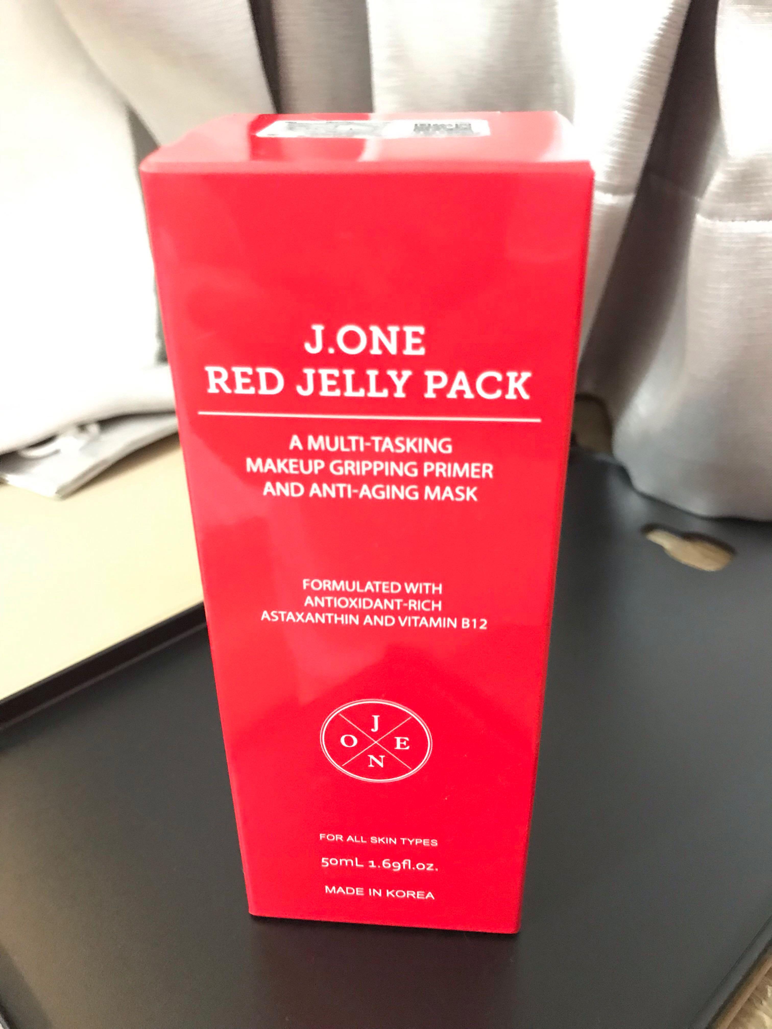 Jone J One Red Jelly Pack Primer Moisturiser Health Beauty Face Skin Care On Carousell