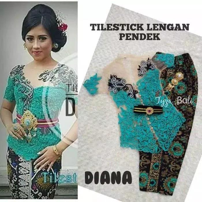 Kebaya Bali Set Kebaya Modern Kebaya Wisuda Tile Diana Fesyen Wanita Pakaian Wanita Lainnya Di Carousell