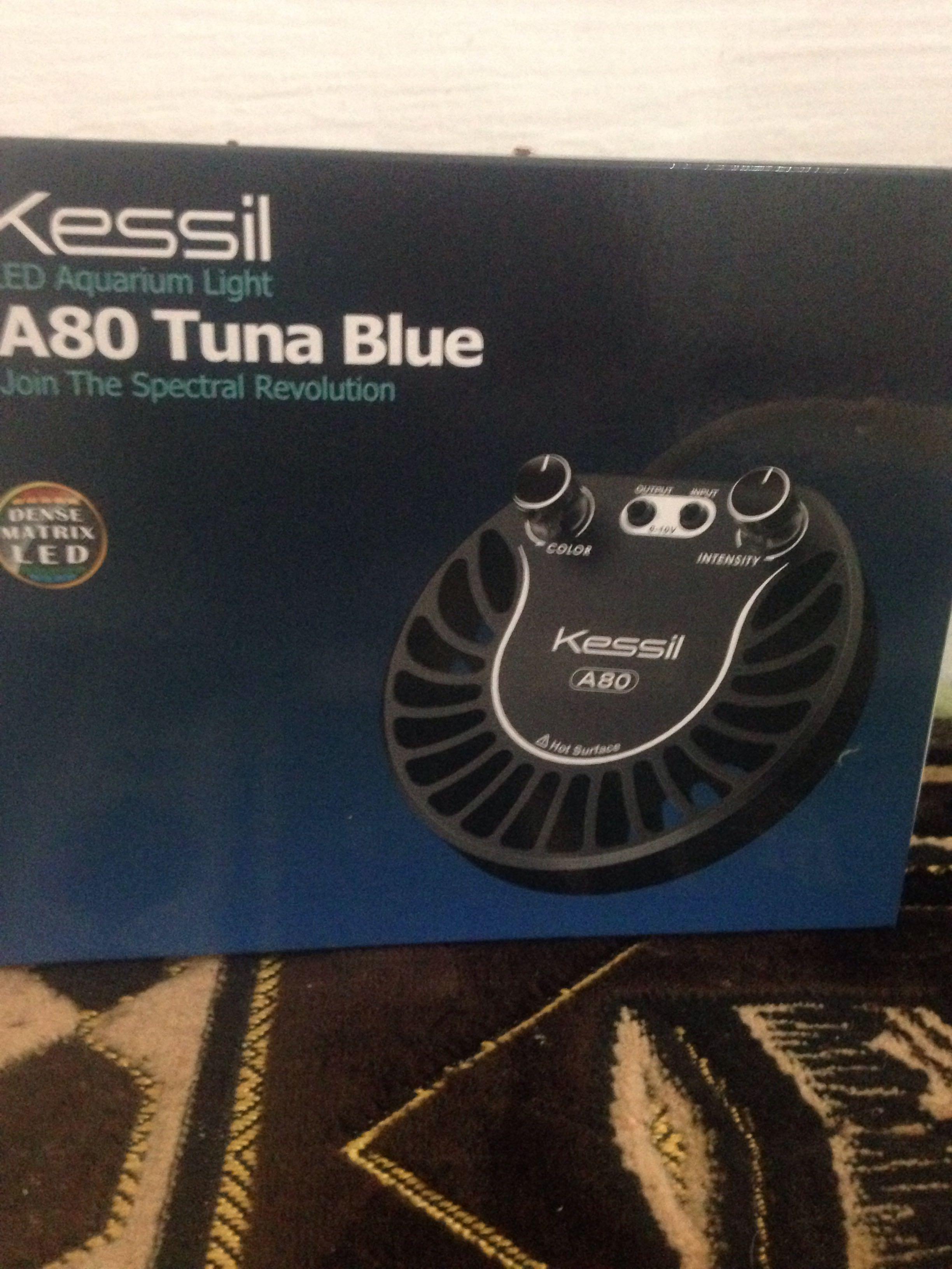Kessil A80 Tuna Blue Led Aquarium Light w Gooseneck Pet Supplies