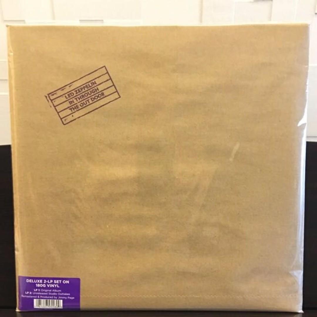 sold led zeppelin in through the out door deluxe edition vinyl lp new hobbies toys music media vinyls on carousell