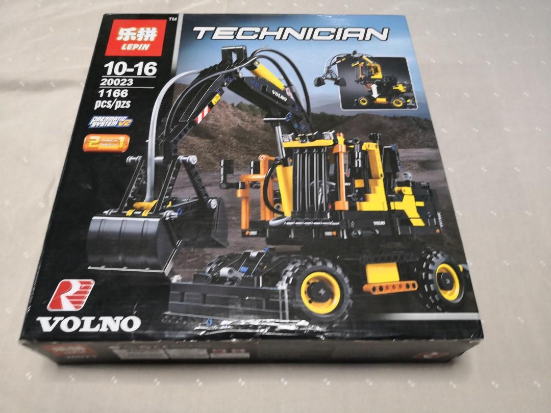 Lepin excavator clearance
