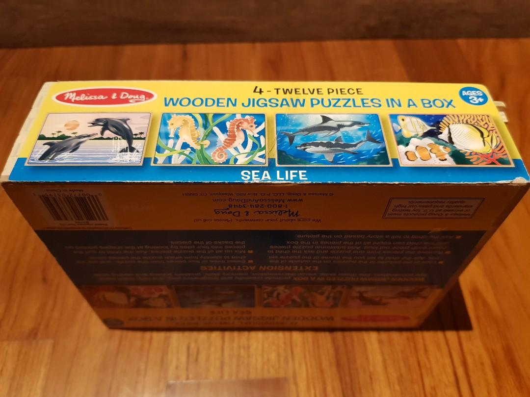 melissa and doug 4 in 1 puzzles
