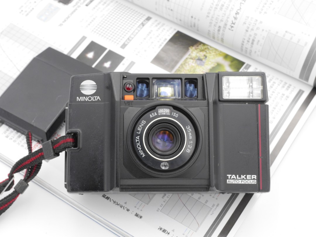 minolta talker camera