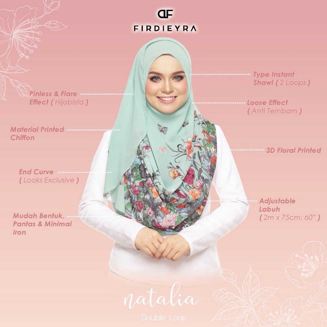 instant shawl double loop