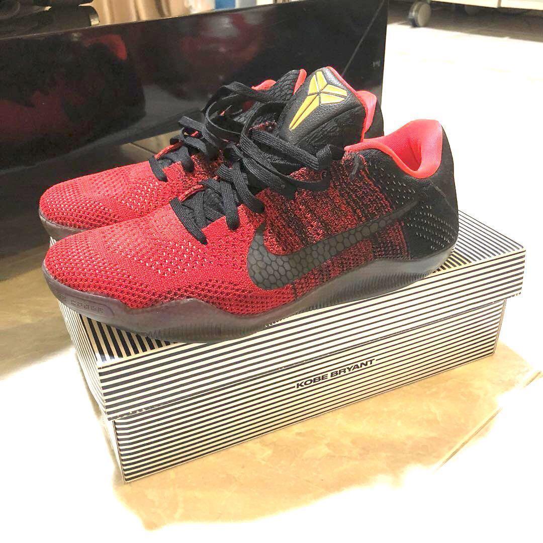 Nike Kobe 11 XI Elite Flyknit Red 