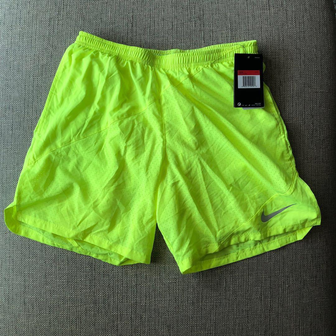 neon nike shorts mens