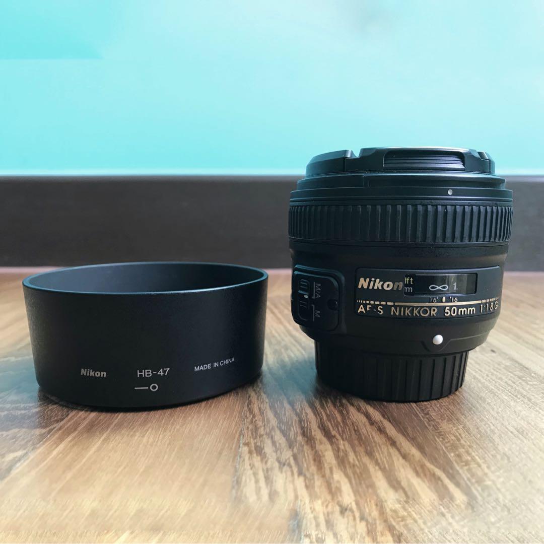 Nikon Af S Nikkor 50mm F 1 8g Photography Lenses On Carousell