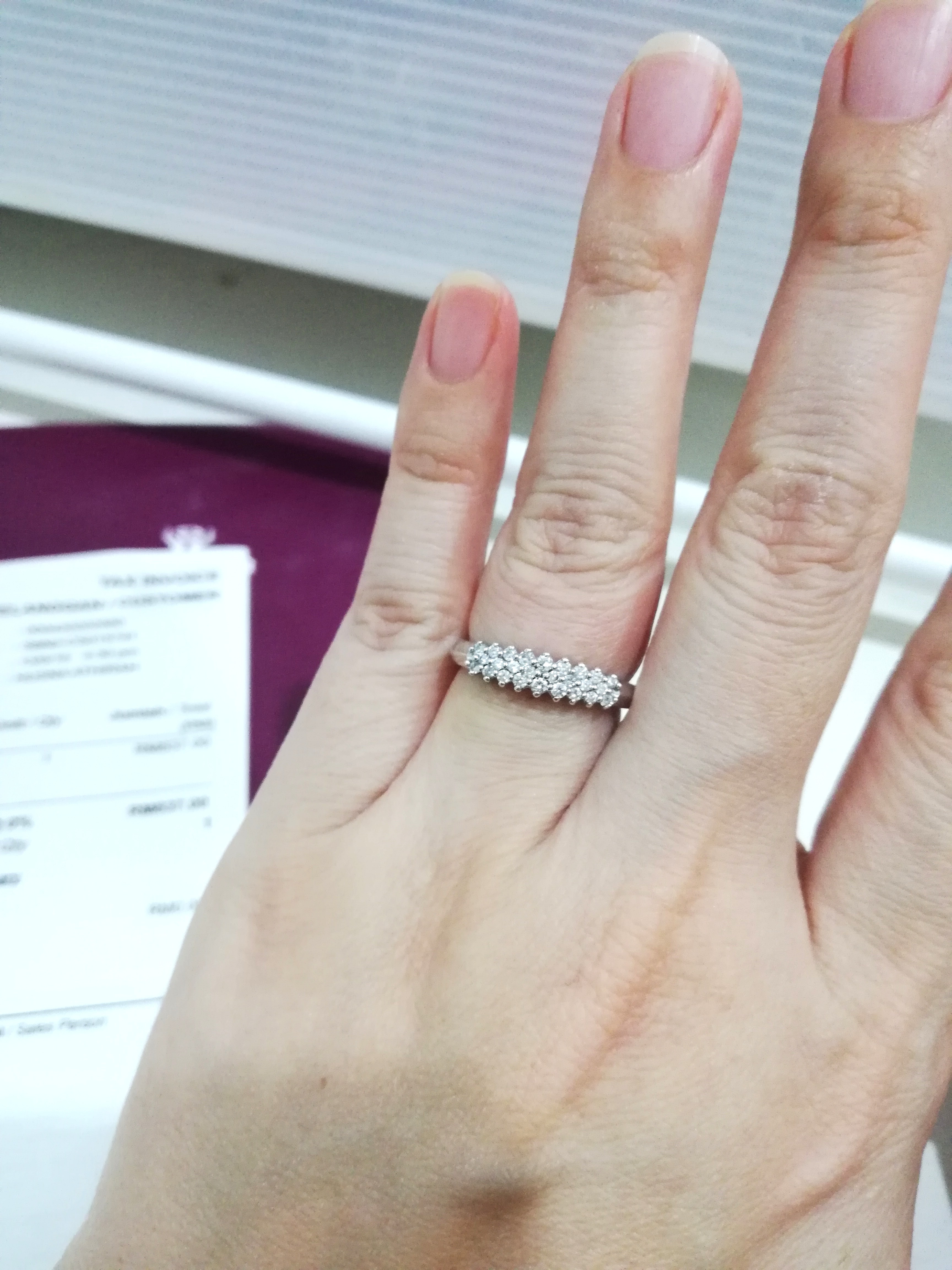 Habib jewel white gold shop ring