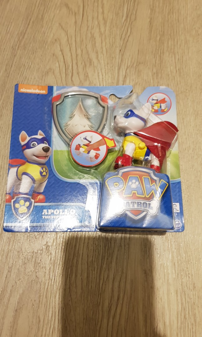 Paw patrol apollo super pup figure, Hobbies & Toys, Toys & Games on ...