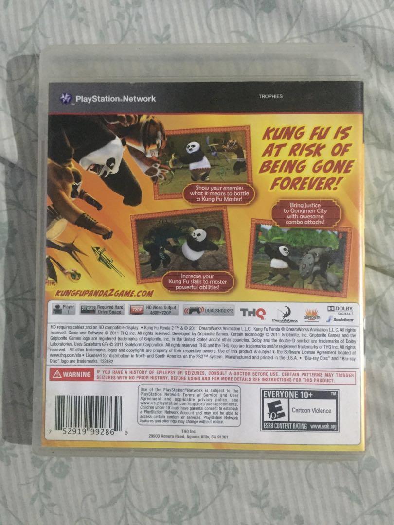 PS3 Game: Kung Fu Panda 2, Video Gaming, Video Games, PlayStation on ...