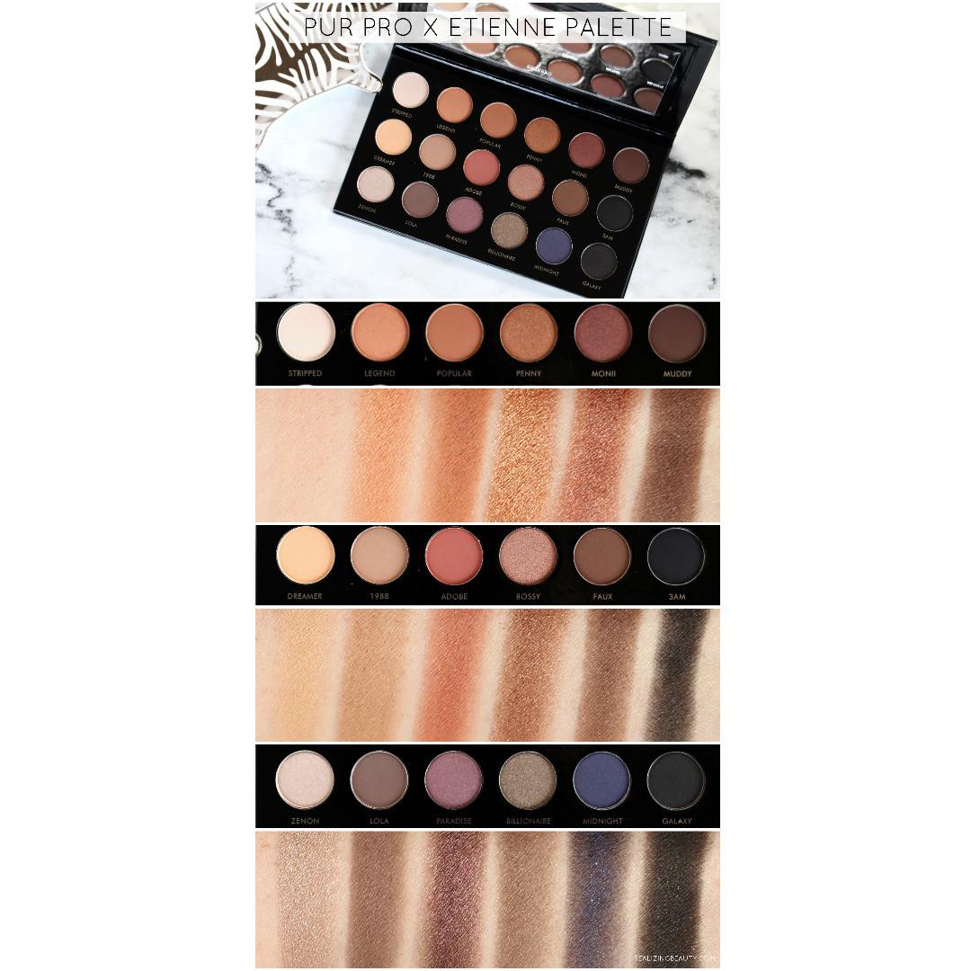 Pur Pro X Etienne Ortega Eyeshadow Palette Health Beauty Makeup On Carousell