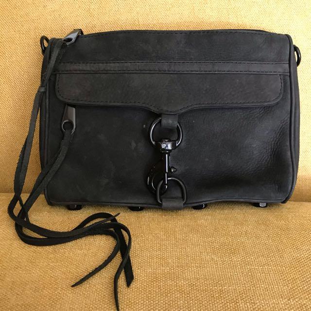 rebecca minkoff suede crossbody