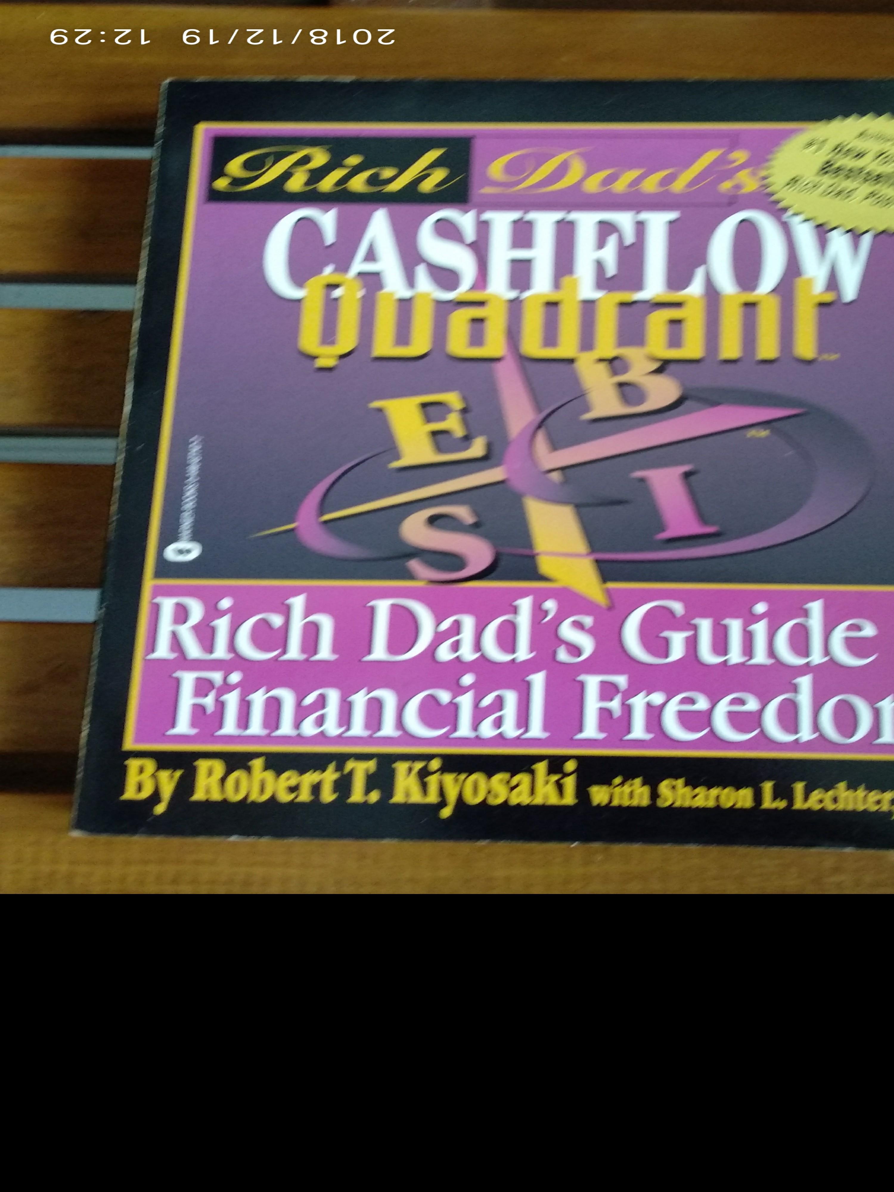 Rich Dads Cashflow Quadrant By Robert Kiyosaki Buku Alat Tulis Buku Di Carousell