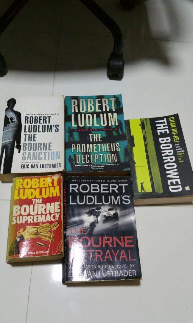 Robert Ludlum Suspense Crime Thriller Mystery Detective Murder Books Stationery Fiction On Carousell