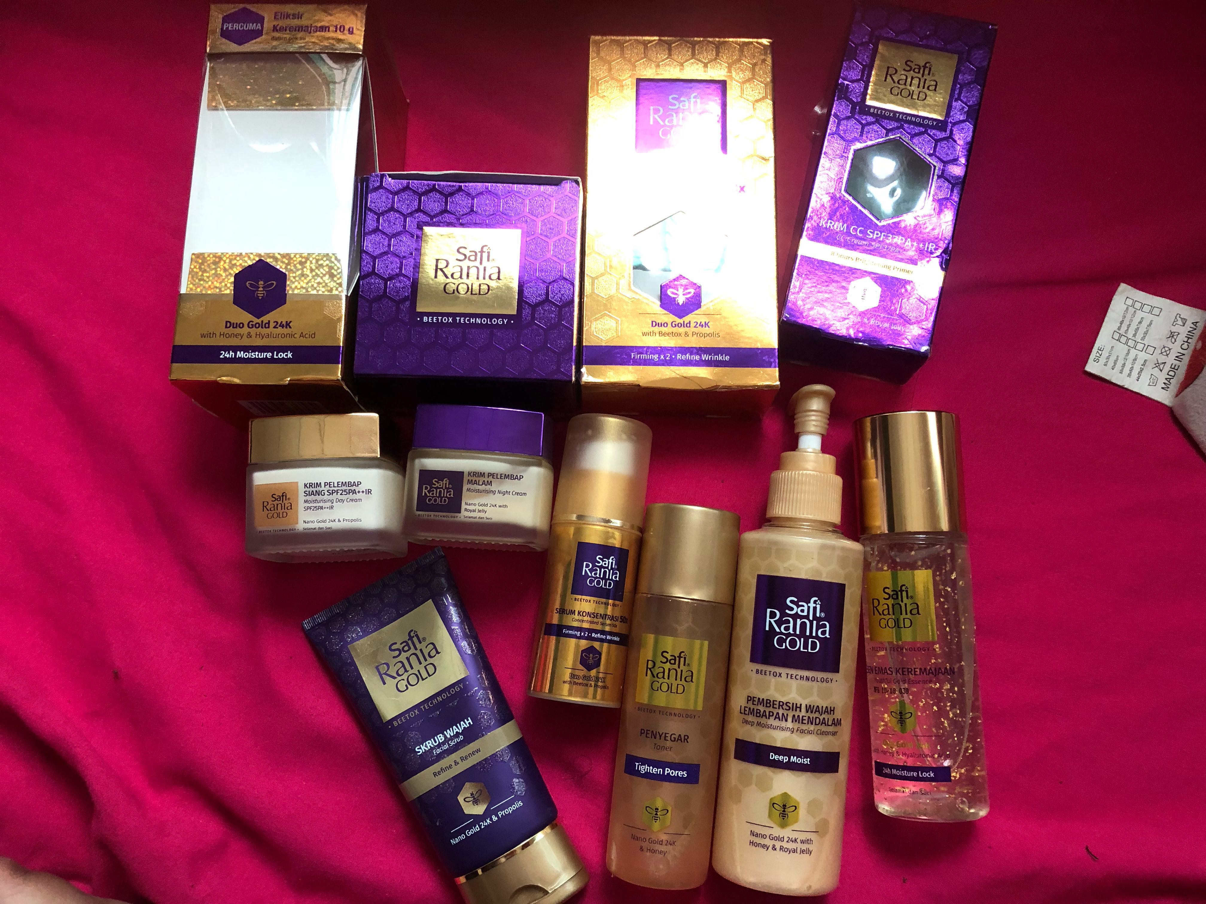 Safi Rania Gold Beetox Fullset Health Beauty Skin Bath Body On Carousell