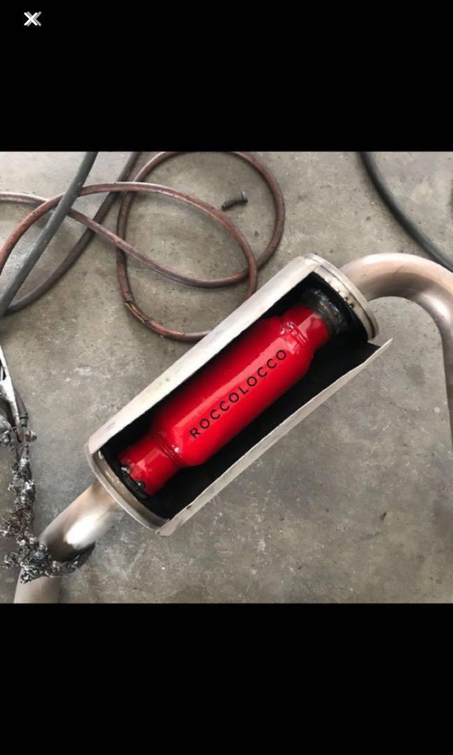 Scirocco CherryBomb Resonator , Car Accessories, Accessories on Carousell