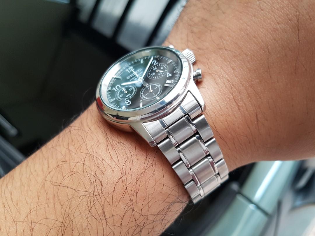 Seiko 6T63-00A0 quartz chronograph gents watch, Men's Fashion, Watches &  Accessories, Watches on Carousell