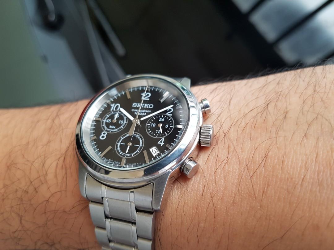 Seiko 6T63-00A0 quartz chronograph gents watch, Men's Fashion, Watches &  Accessories, Watches on Carousell