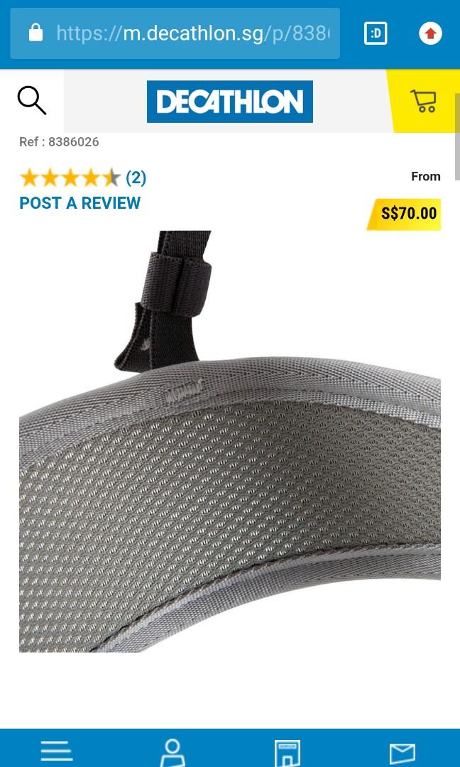 Simond Climbing Harness, Sports Equipment, Hiking & Camping on Carousell