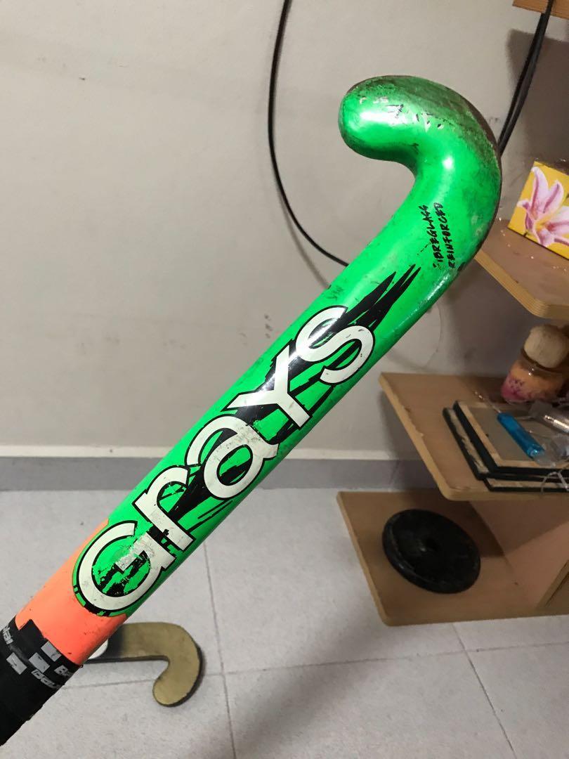 Skate board deck and Hockey sticks, Sports Equipment, Sports & Games