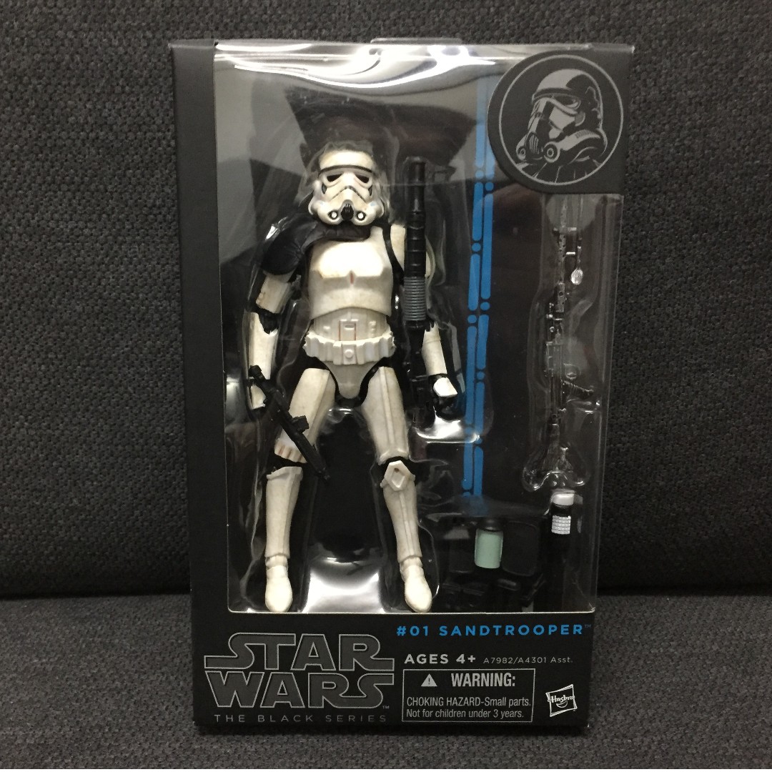 Star Wars Black Series Sandtrooper 01 Blue Line Toys Games Others On Carousell