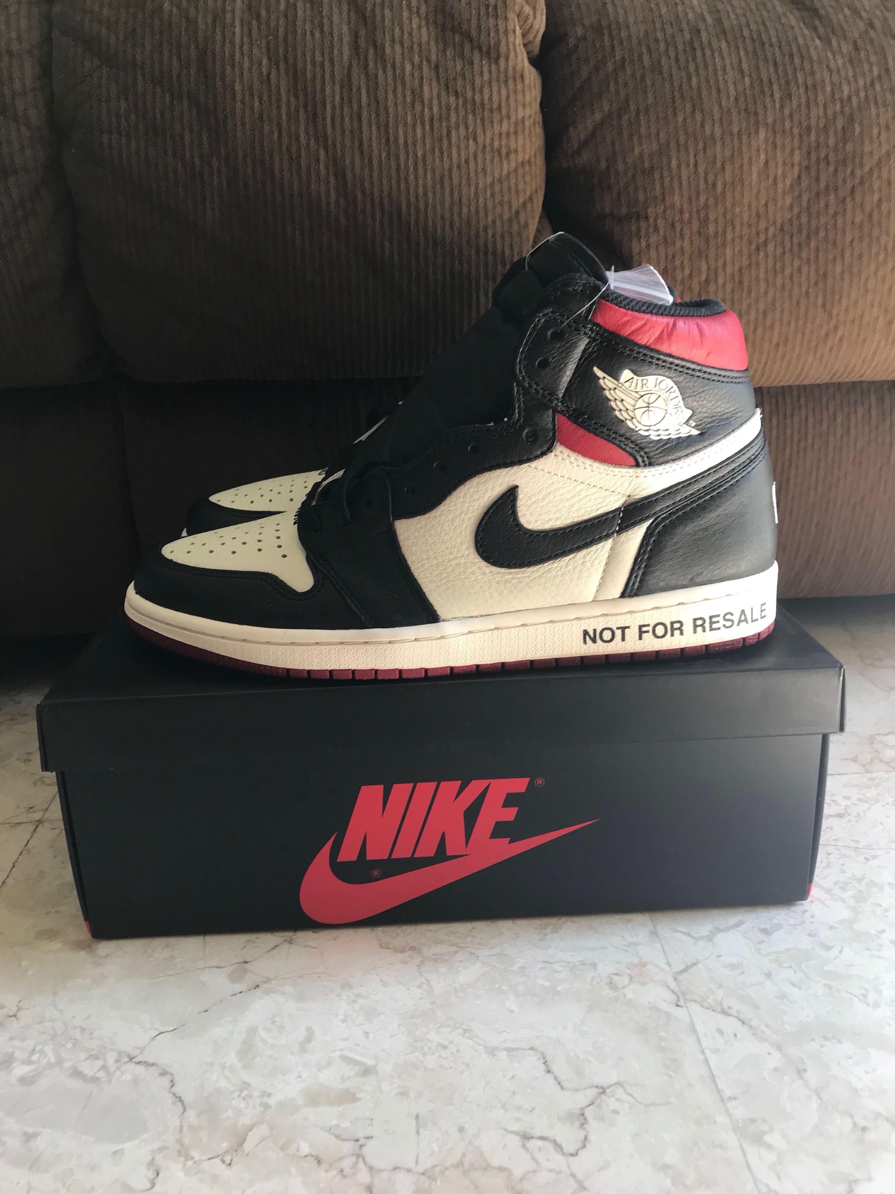 not for resale jordan 1 price