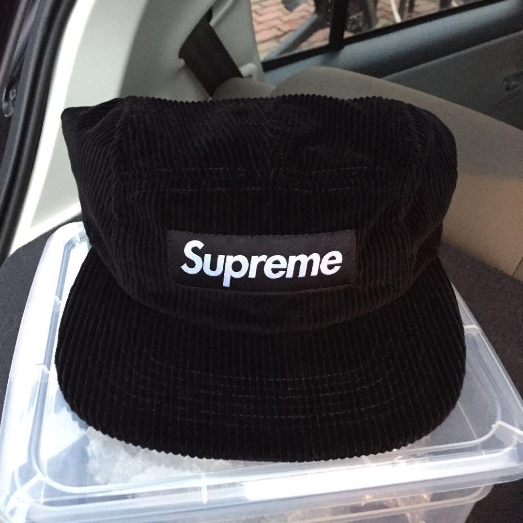 Supreme Corduroy Camp Cap SS18 Men s Fashion Watches