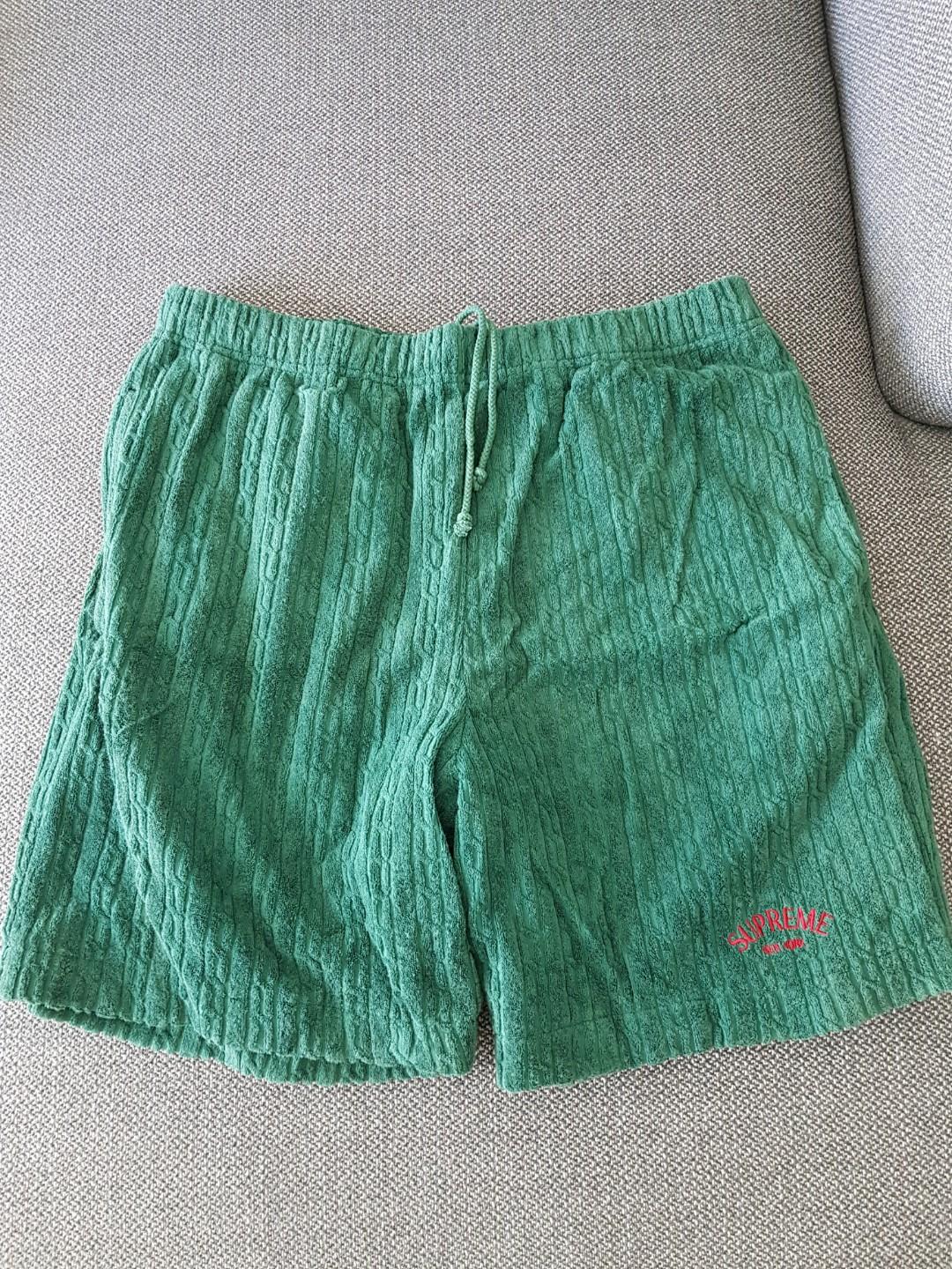 Supreme towel shorts top