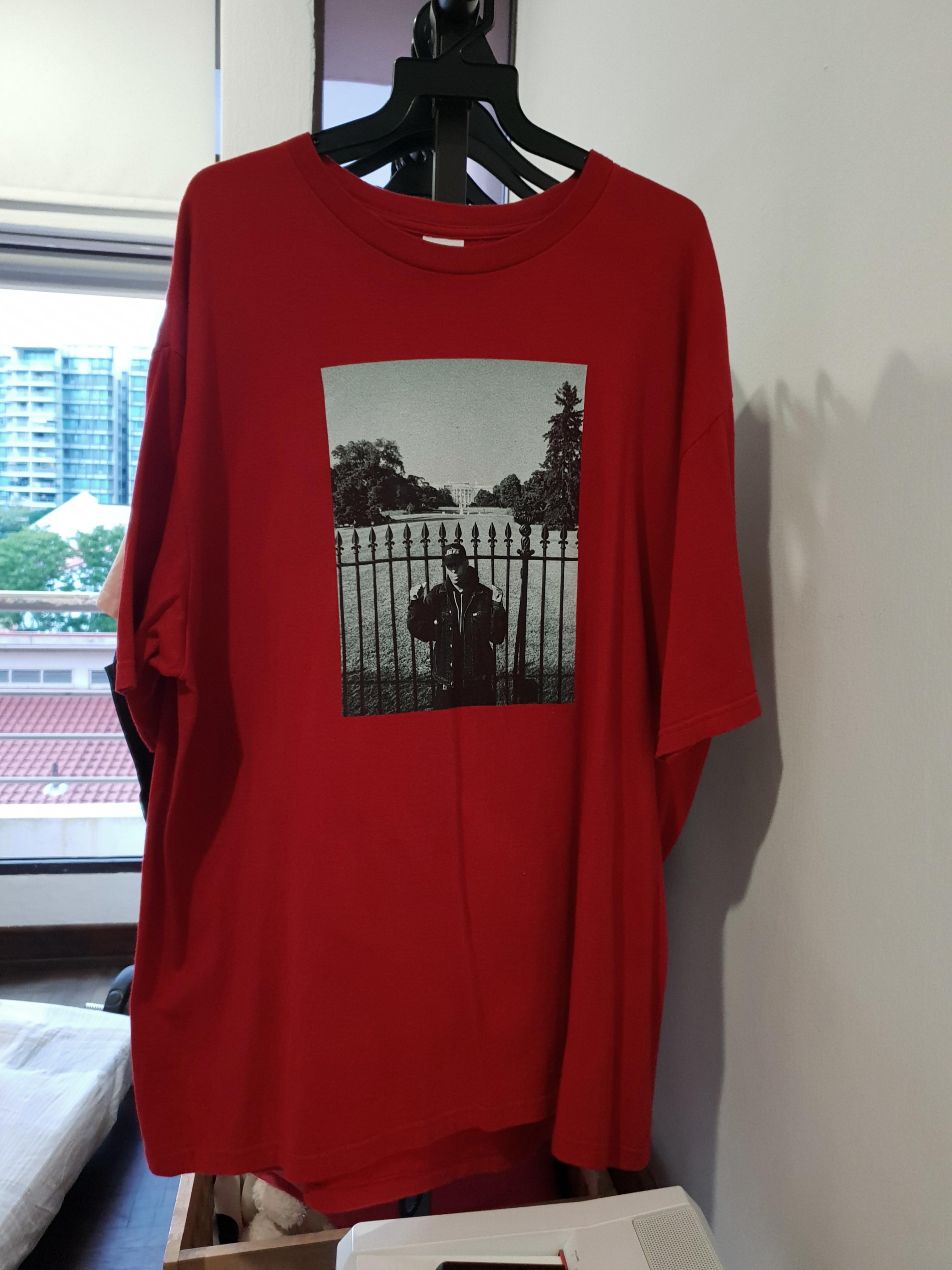 Supreme x undercover public enemy white house tee Men s Fashion Tops Sets Tshirts Polo Shirts on Carousell