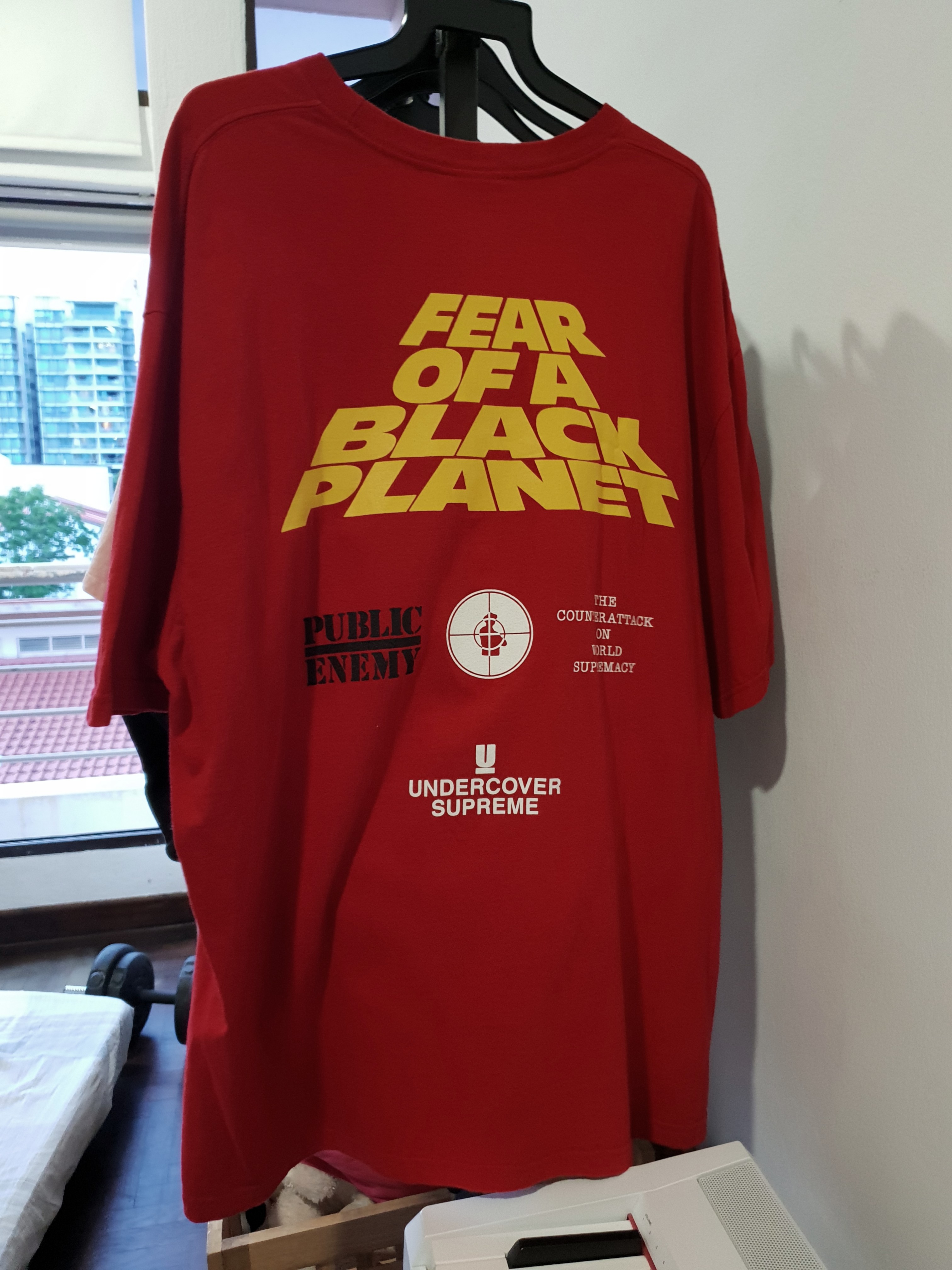 supreme undercover public enemy white house tee