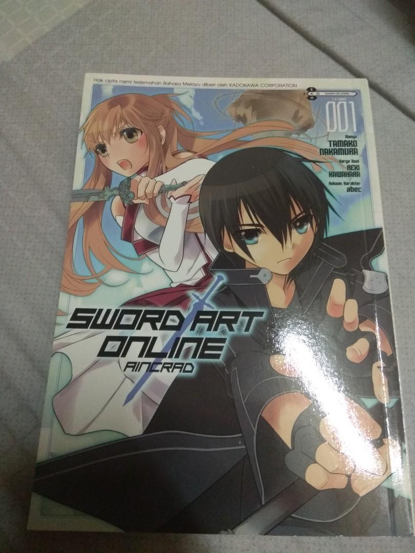 Sword Art Online Gempak Starz Books Stationery Comics
