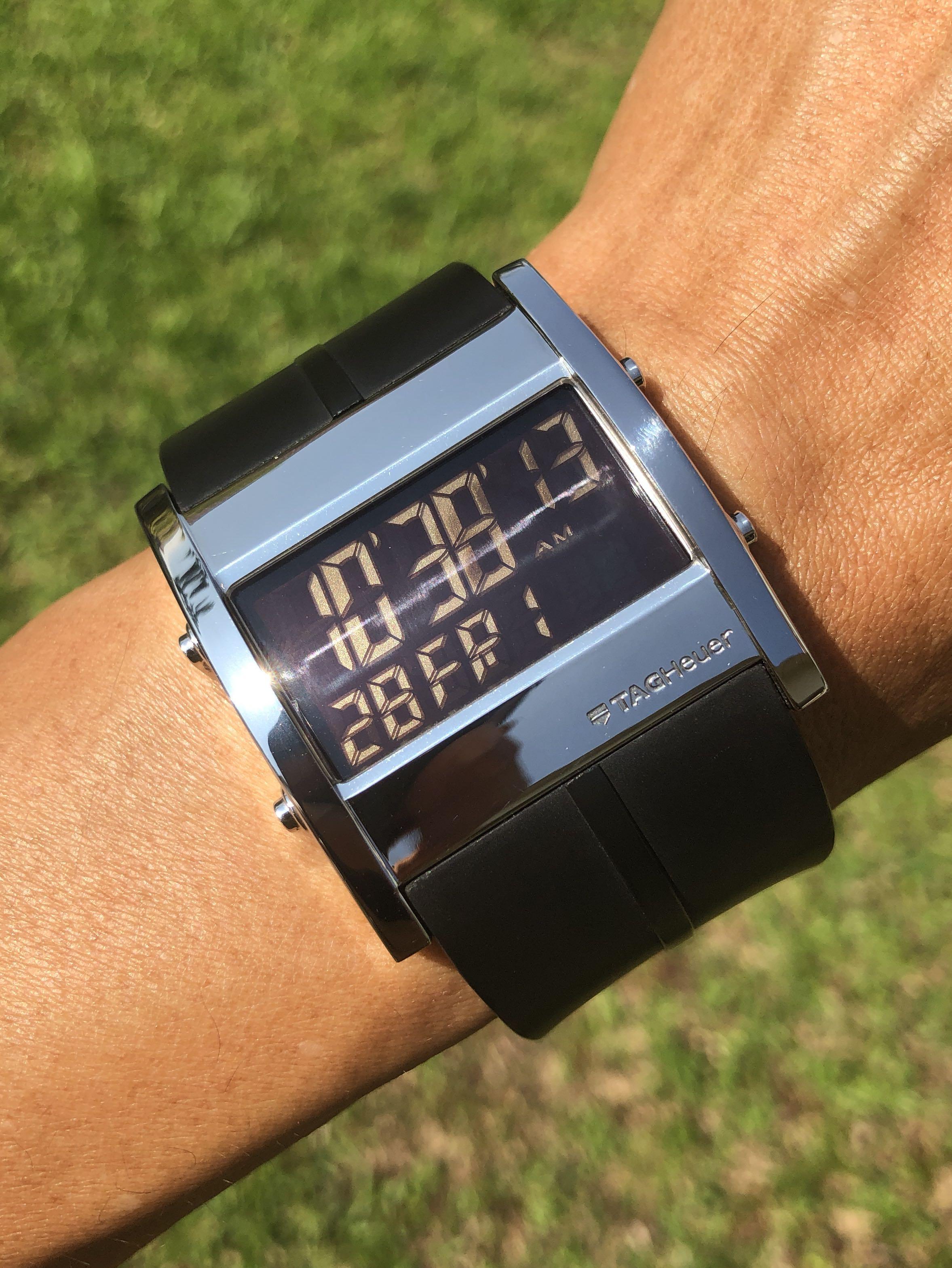 Tag heuer hotsell micrograph digital